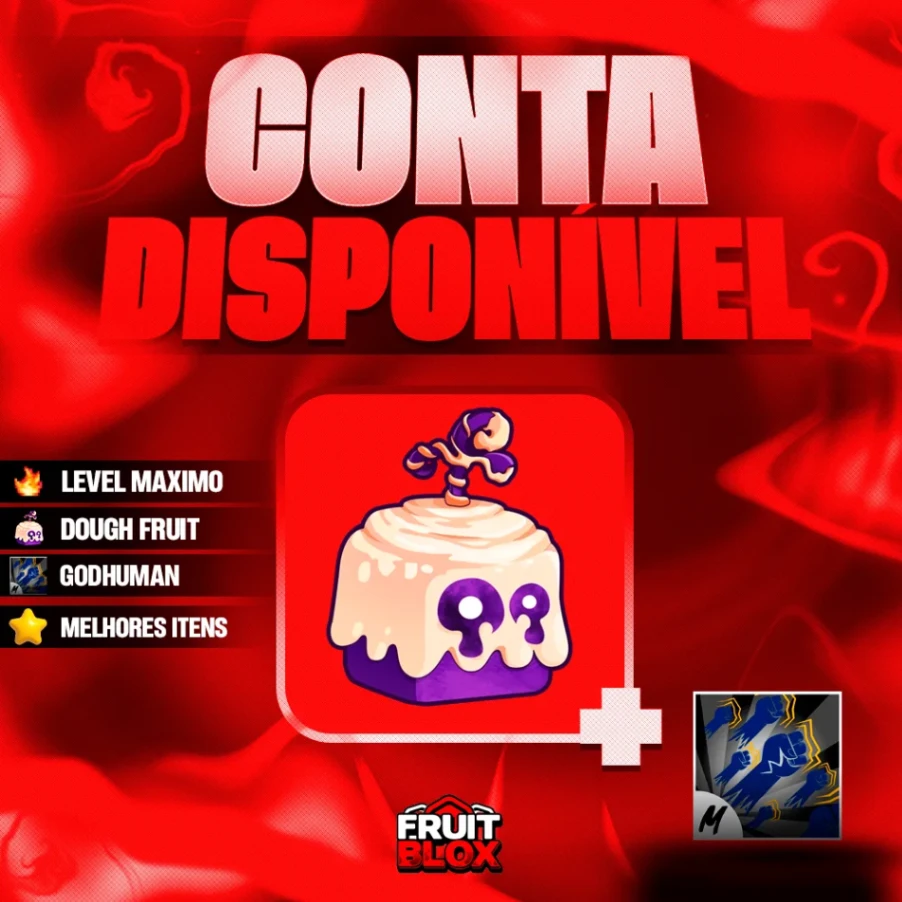Dough no Inventário + Level Máximo + God Human